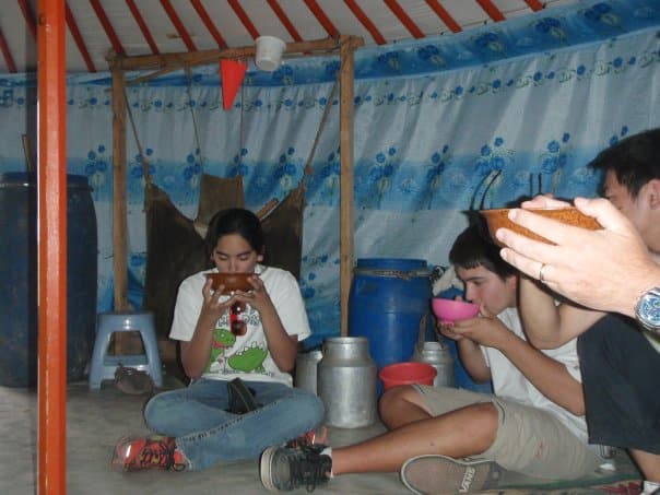 About Lost With Purpose - Yak milk in Mongolia in 2008