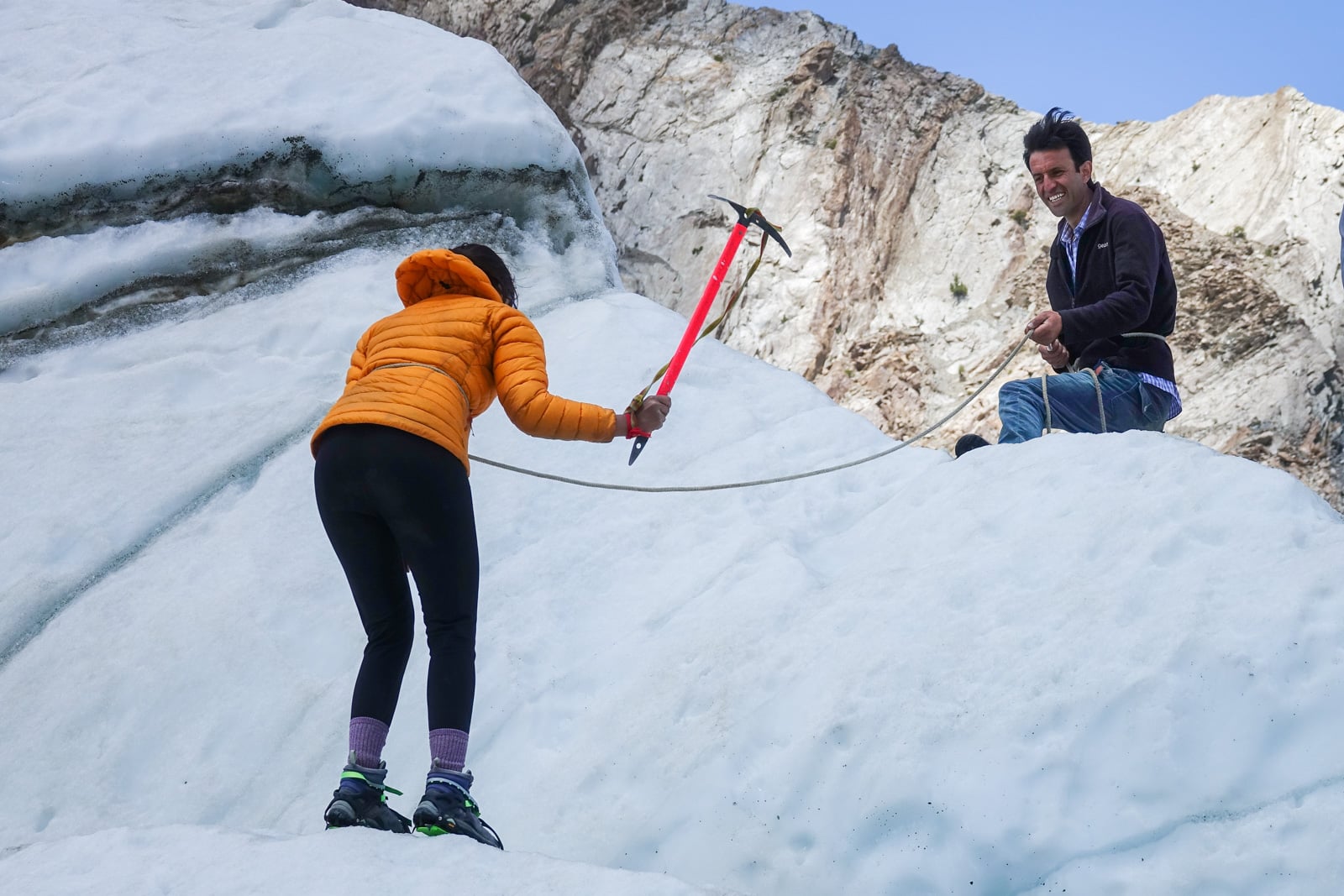 Homestay in Pakistan - Ice climbing in Gilgit Baltistan - Lost With Purpose travel blog