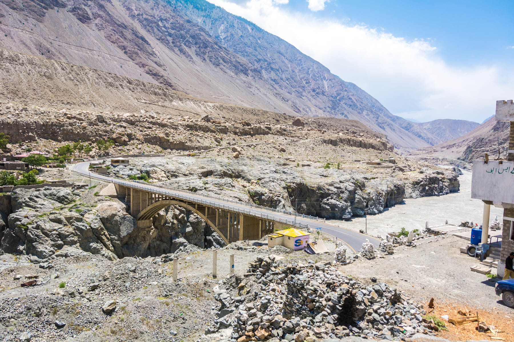 Where do I need security in Pakistan? - Raikot bridge near Chilas - Lost With Purpose