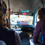 A marshrutka to the Kyrgyzstan - Uzbekistan border crossing at Dostyk - Lost With Purpose