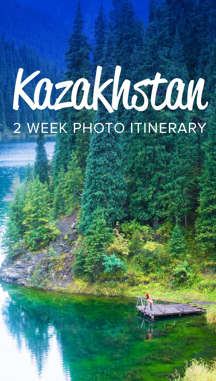 Kazakhstan is a stunning country that's still far from the tourist radar. But that's changing! Many passport holders can travel to Kazakhstan for one month, visa-free. Here's a two week travel itinerary for Kazakhstan to help you plan your next adventure!