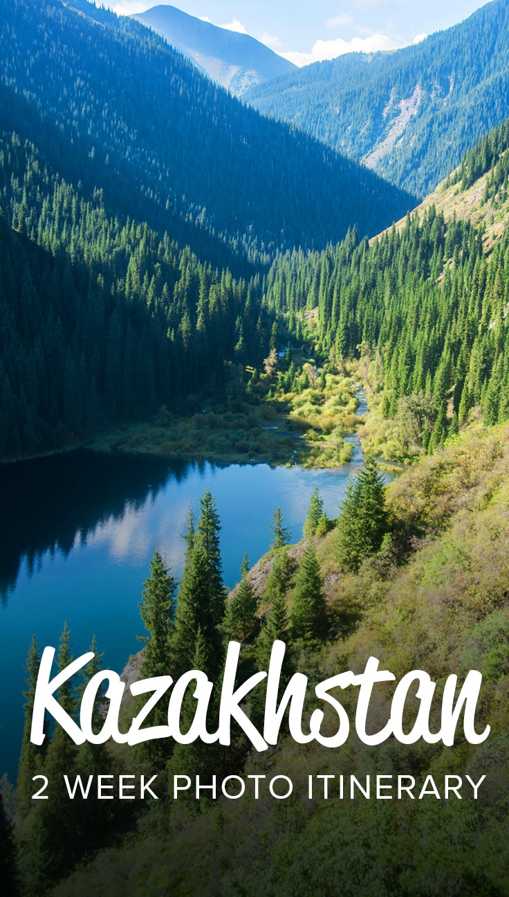 Kazakhstan is a stunning country that's still far from the tourist radar. But that's changing! Many passport holders can travel to Kazakhstan for one month, visa-free. Here's a two week travel itinerary for Kazakhstan to help you plan your next adventure!