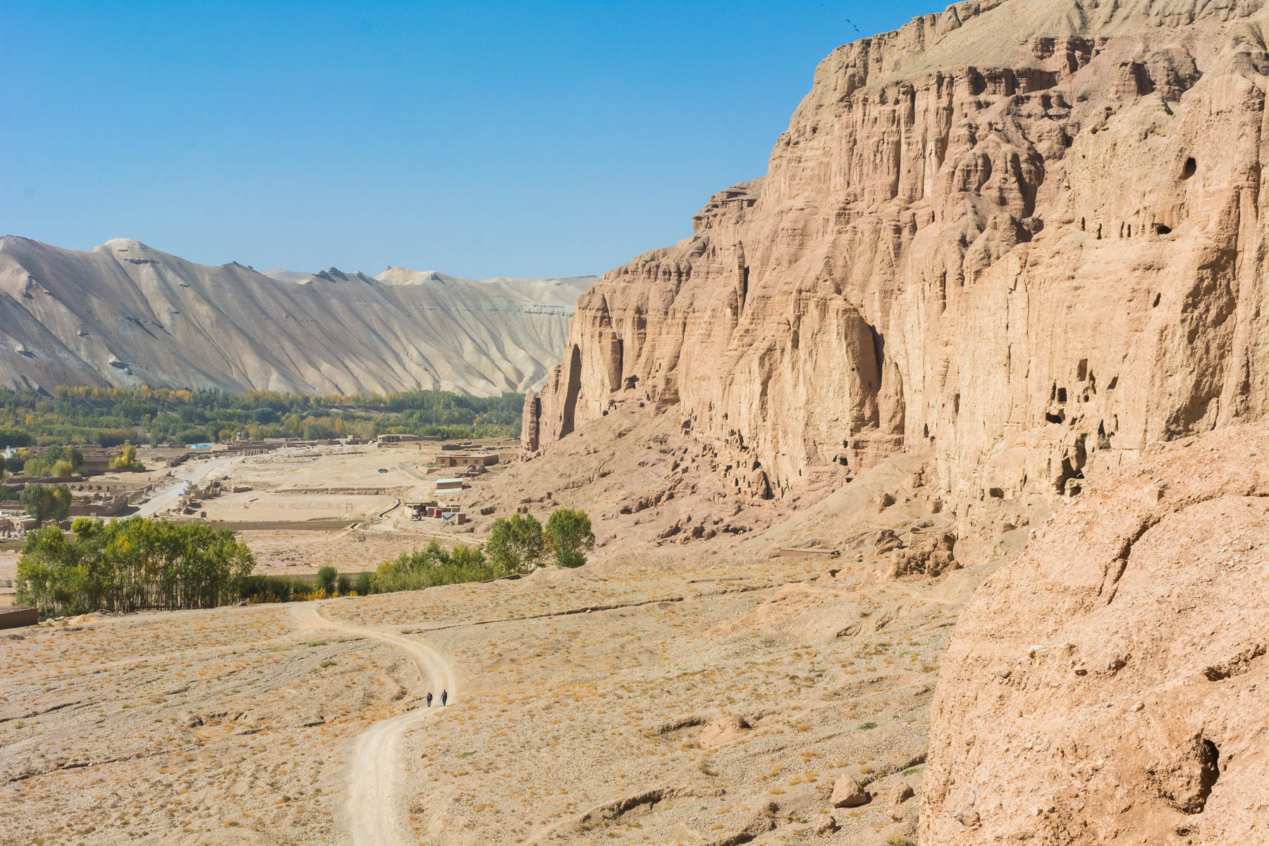 The buddhas of Bamiyan, Afghanistan