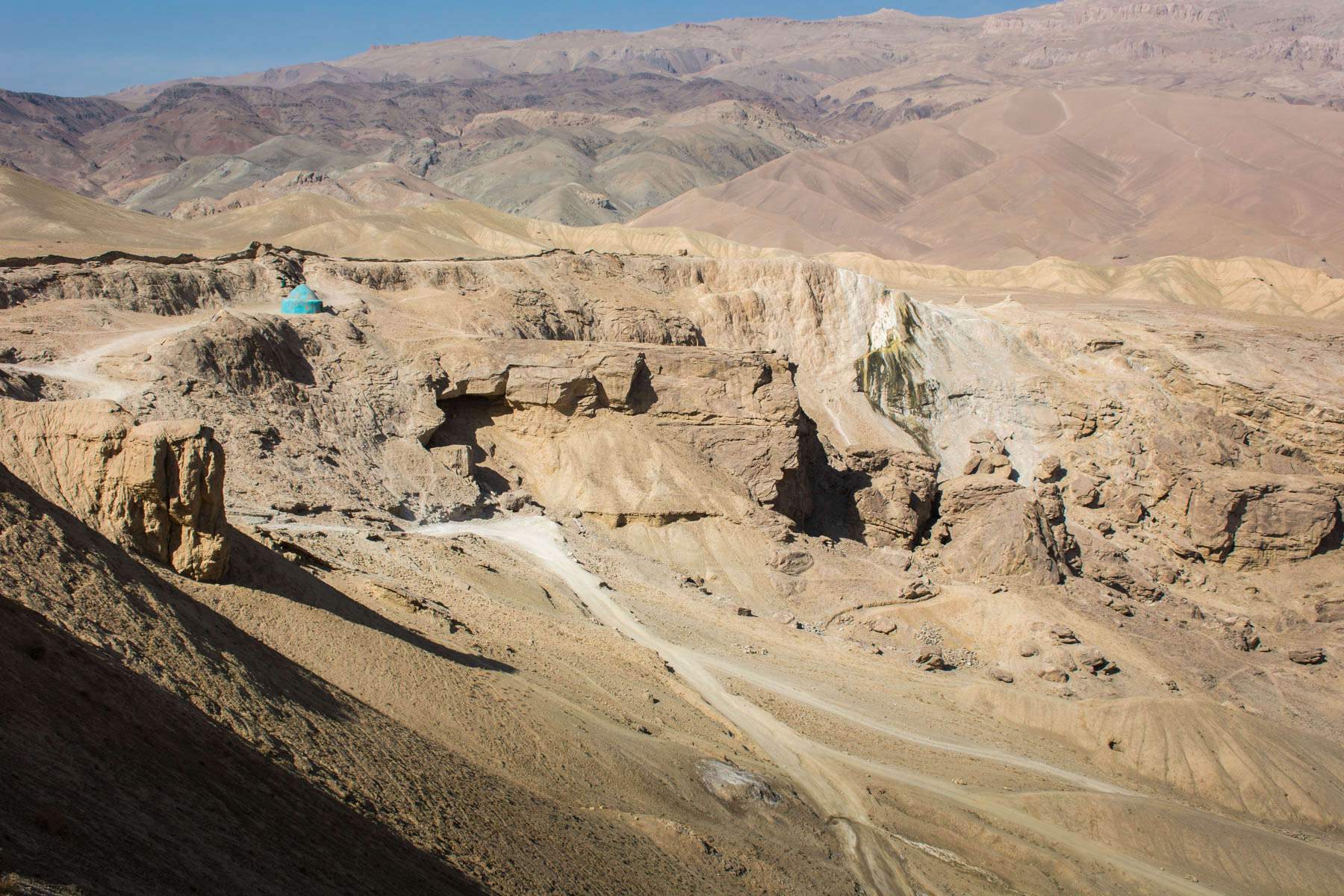 A shrine to Hazrat Ali in Dara-e Azdahar, the Dragon Valley, near Bamiyan, Afghanistan - Lost With Purpose
