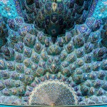 Two week Iran travel itinerary - The Shah Jehan mosque entryway in Isfahan, Iran - Lost With Purpose