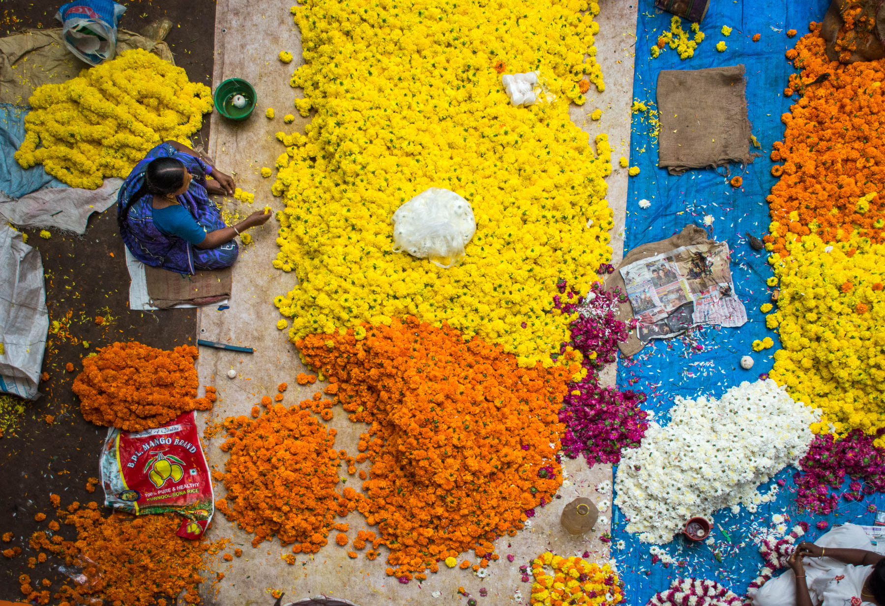 Why dual pricing is unfair - A flower stringer in Bangalore, India - Lost With Purpose