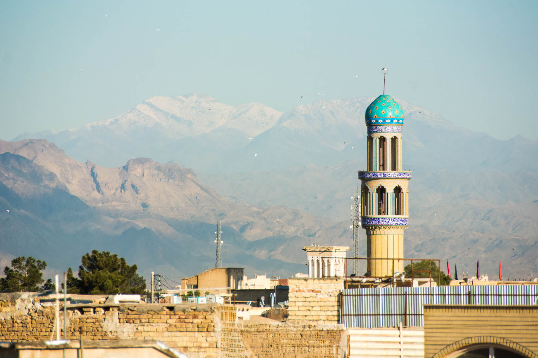 Two week Iran travel itinerary - Skyline of Kashan, Iran - Lost With Purpose