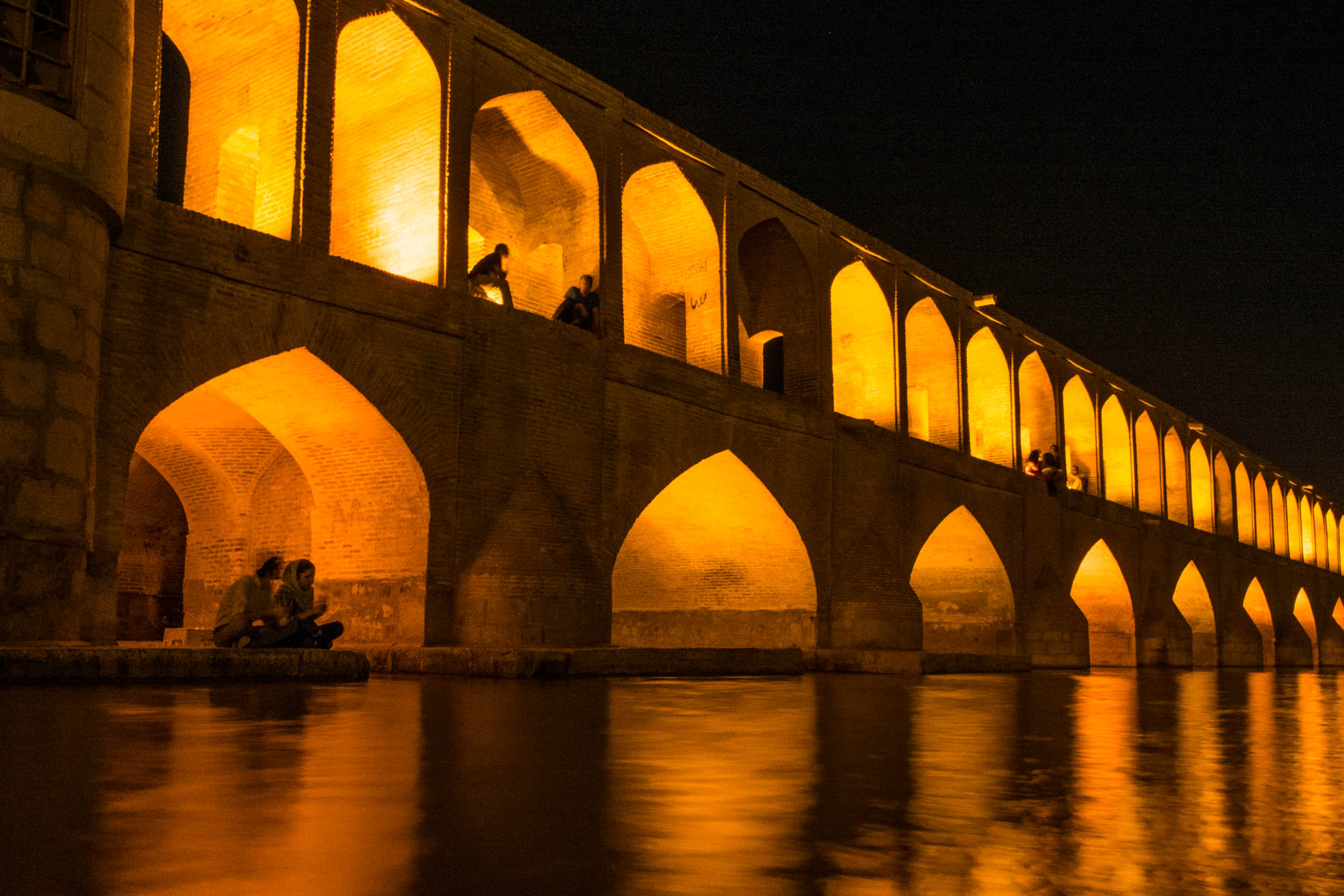 A two week Iran travel itinerary - The Si-o-seh pol bridge in Esfahan, Iran - Lost With Purpose