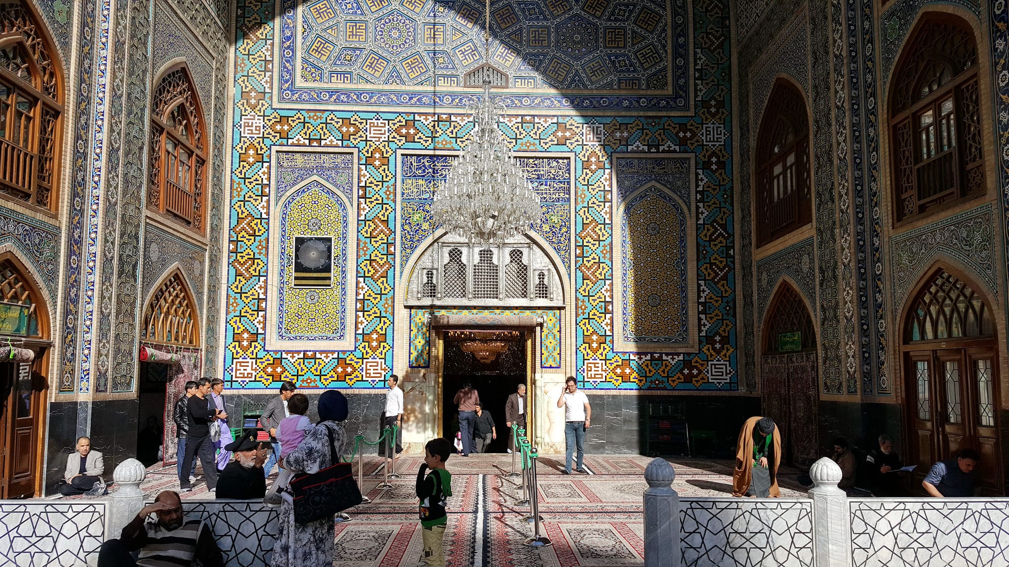 Two week Iran travel itinerary - Shrine of Imam Reza in Mashhad, Iran