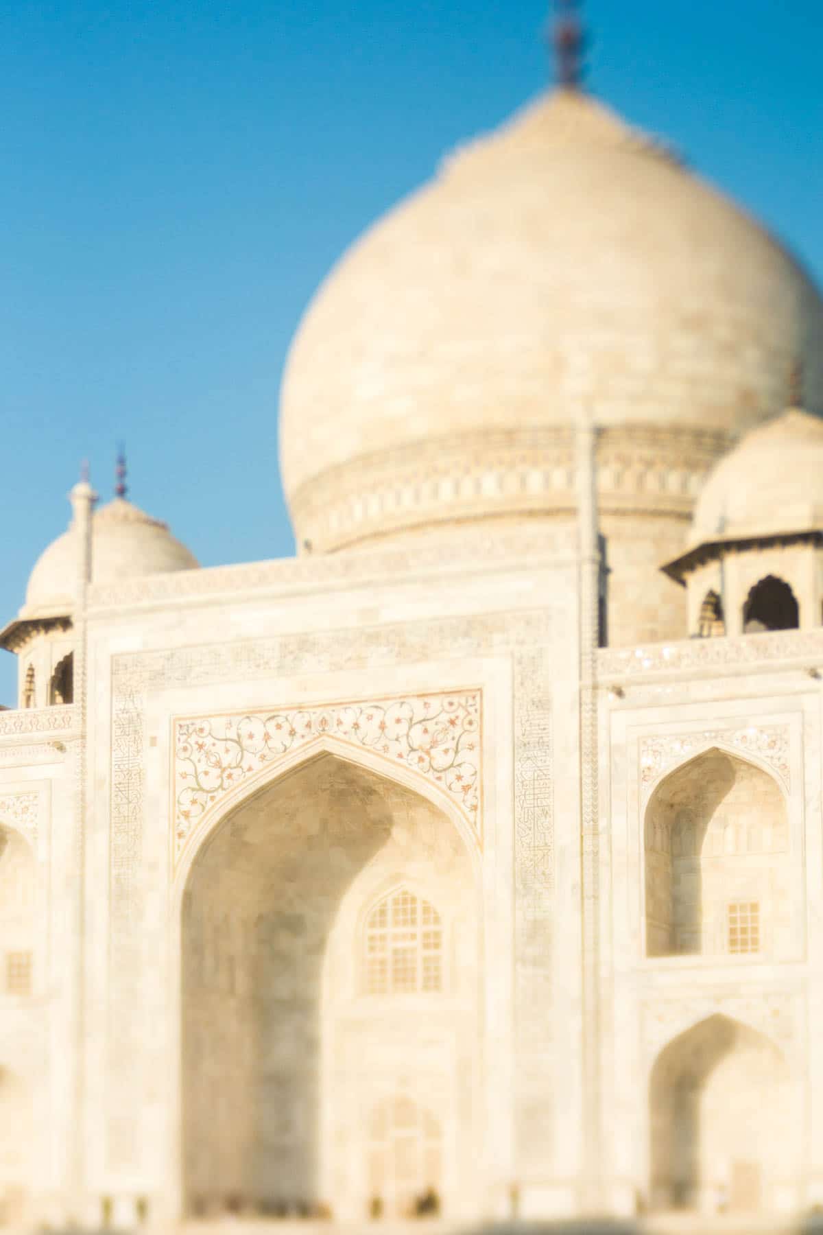 Lensbaby Edge 50 Optic review - Taj Mahal in Agra, India via a Lensbaby Edge 50 Optic - Lost With Purpose