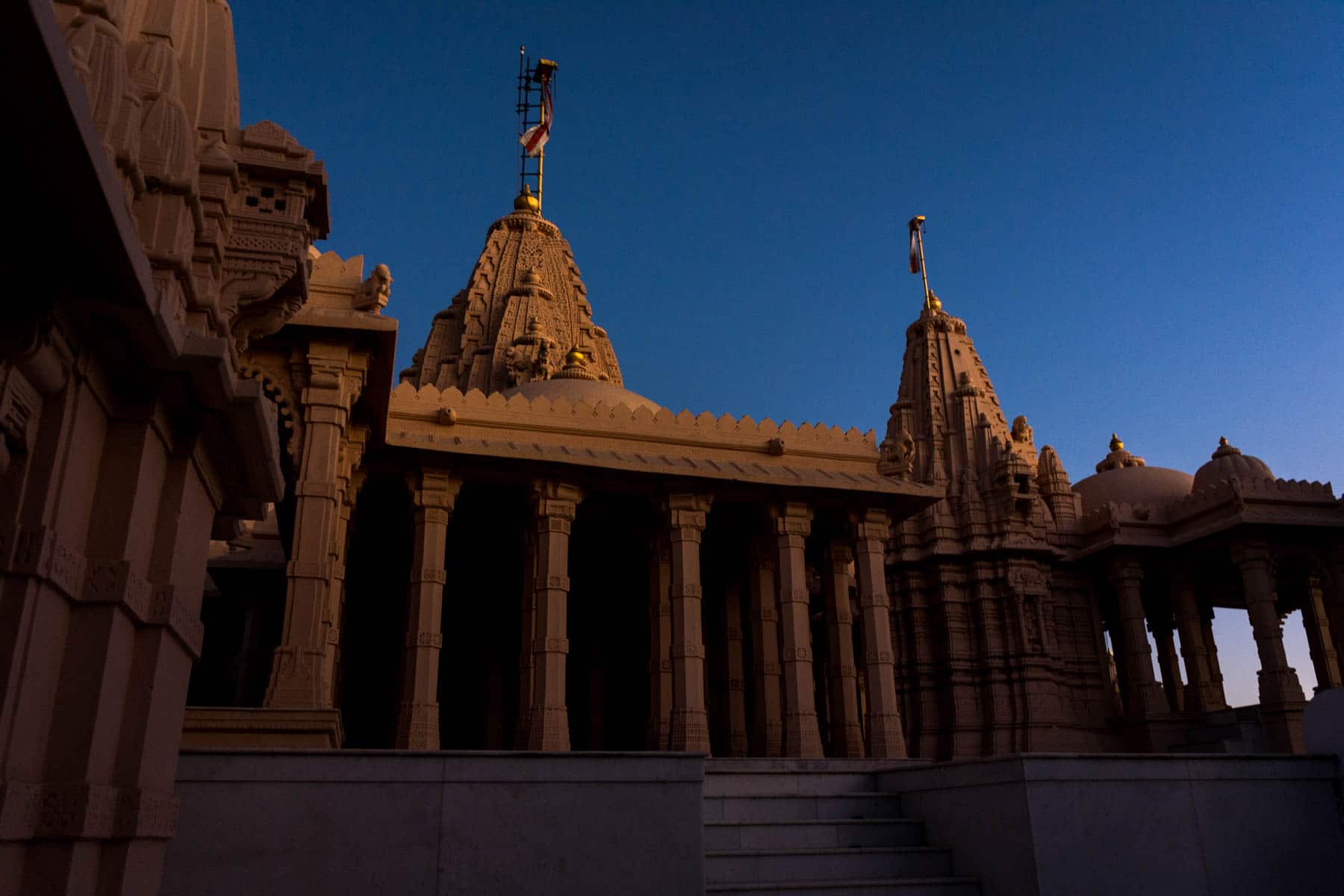 Jain pilgrimage to Palitana, India - Sunrise on the temple - Lost With Purpose