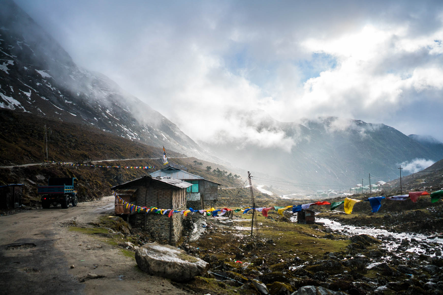 Backpacking Arunachal Pradesh travel guide - A stopover after Sela Pass on the road to Tawang - Lost With Purpose