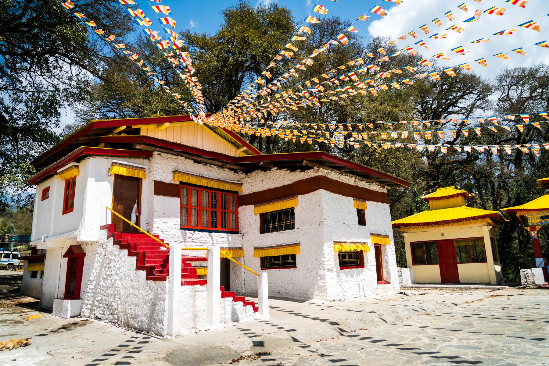 Backpacking Arunachal Pradesh travel guide - Urgelling Gompa monastery in Tawang, birthplace of the 6th Dalai Lama - Lost With Purpose