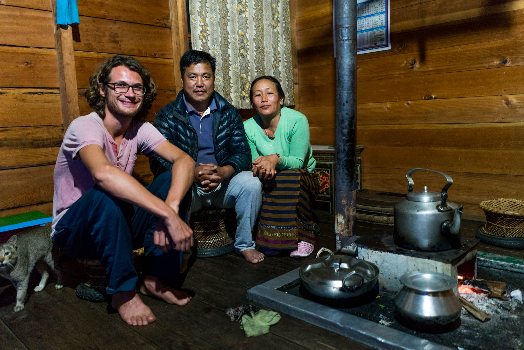 Backpacking in Arunachal Pradesh travel guide - Homestay hosts in Mechuka - Lost With Purpose