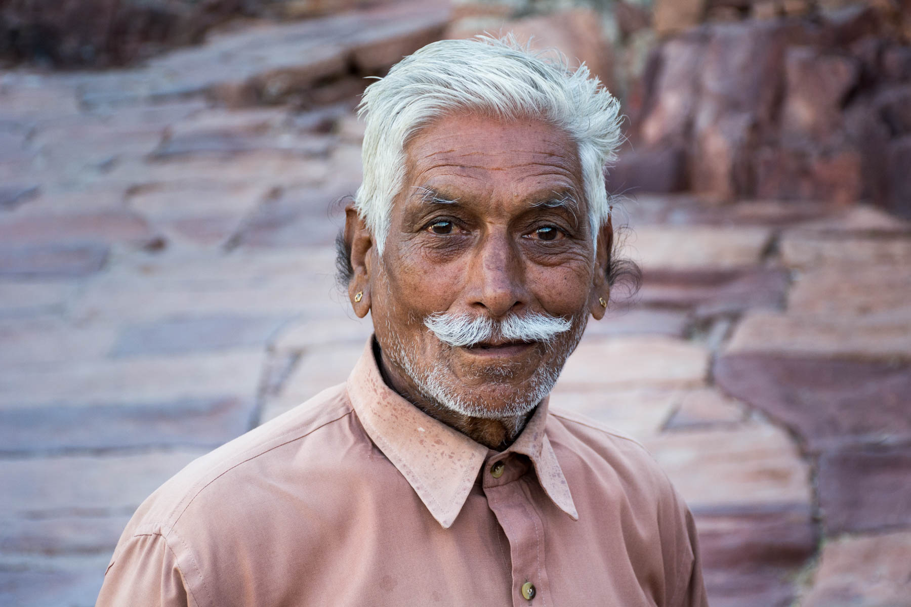 Mustached man in Jodhpur