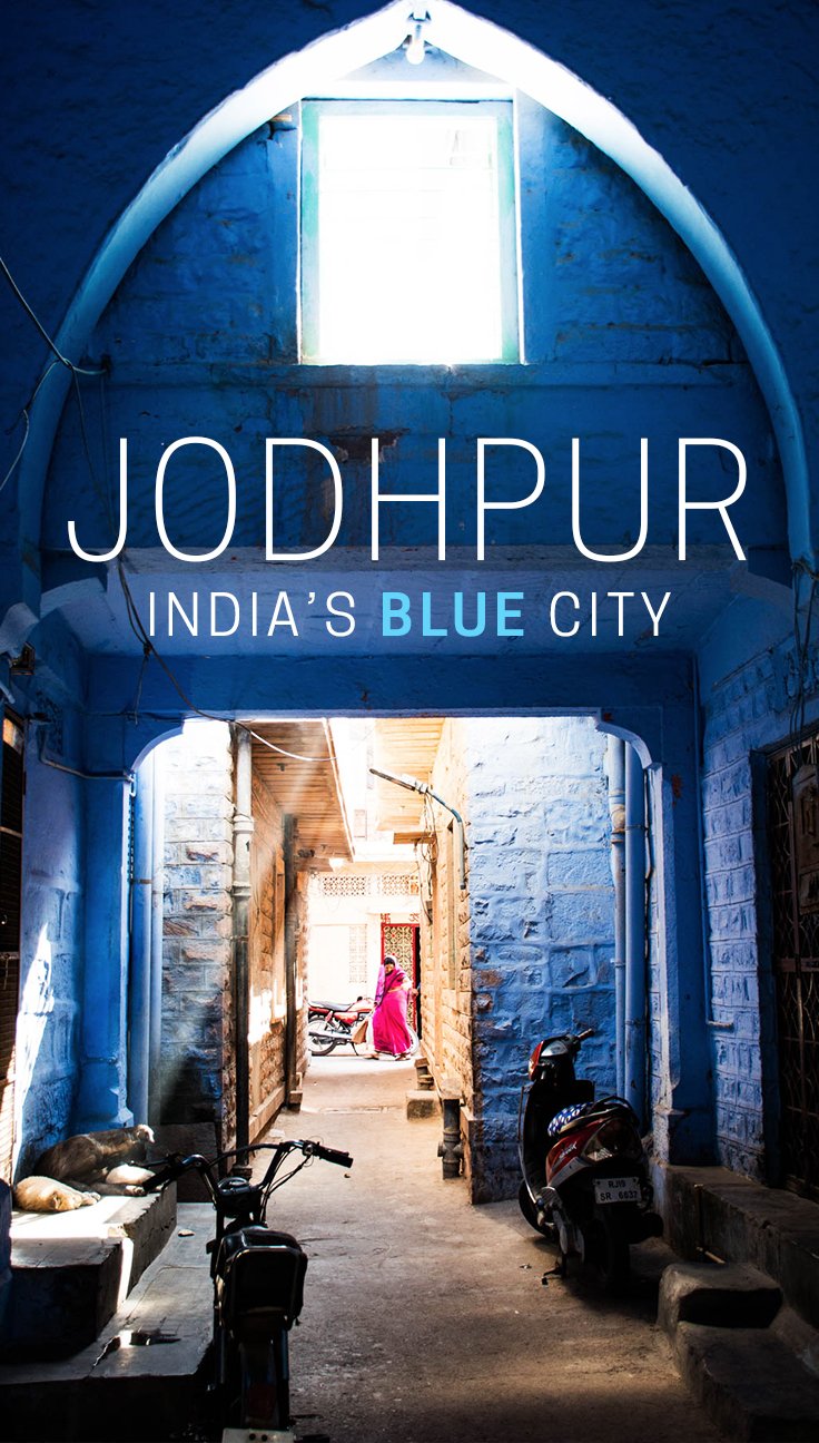 Jodphur, Rajasthan is widely known as India's blue city. Its streets are filled with "Brahmin blue" houses, and despite its place on India's Rajasthan tourist trail, the people were incredibly warm and open to visitors. Read on for more stunning photos of the vibrant city.