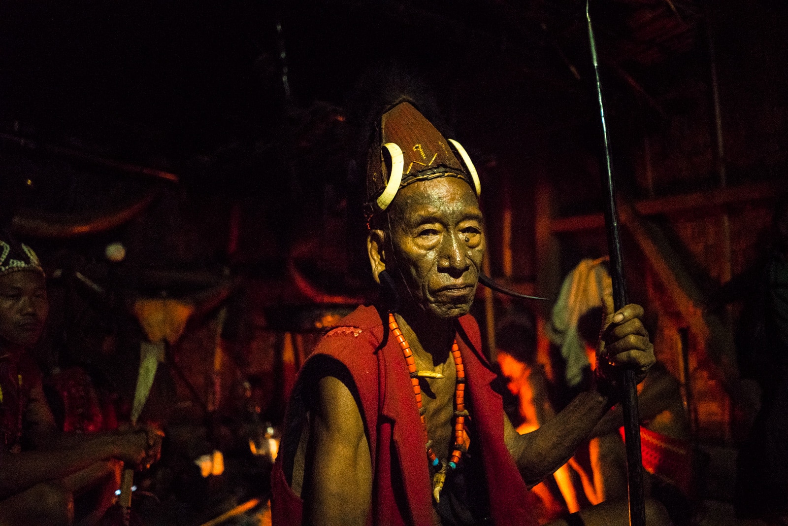 Snapshots of traditional tribal culture in Longwa village, Nagaland, Northeast India - Tattooed headhunter - Lost With Purpose Travel Blog