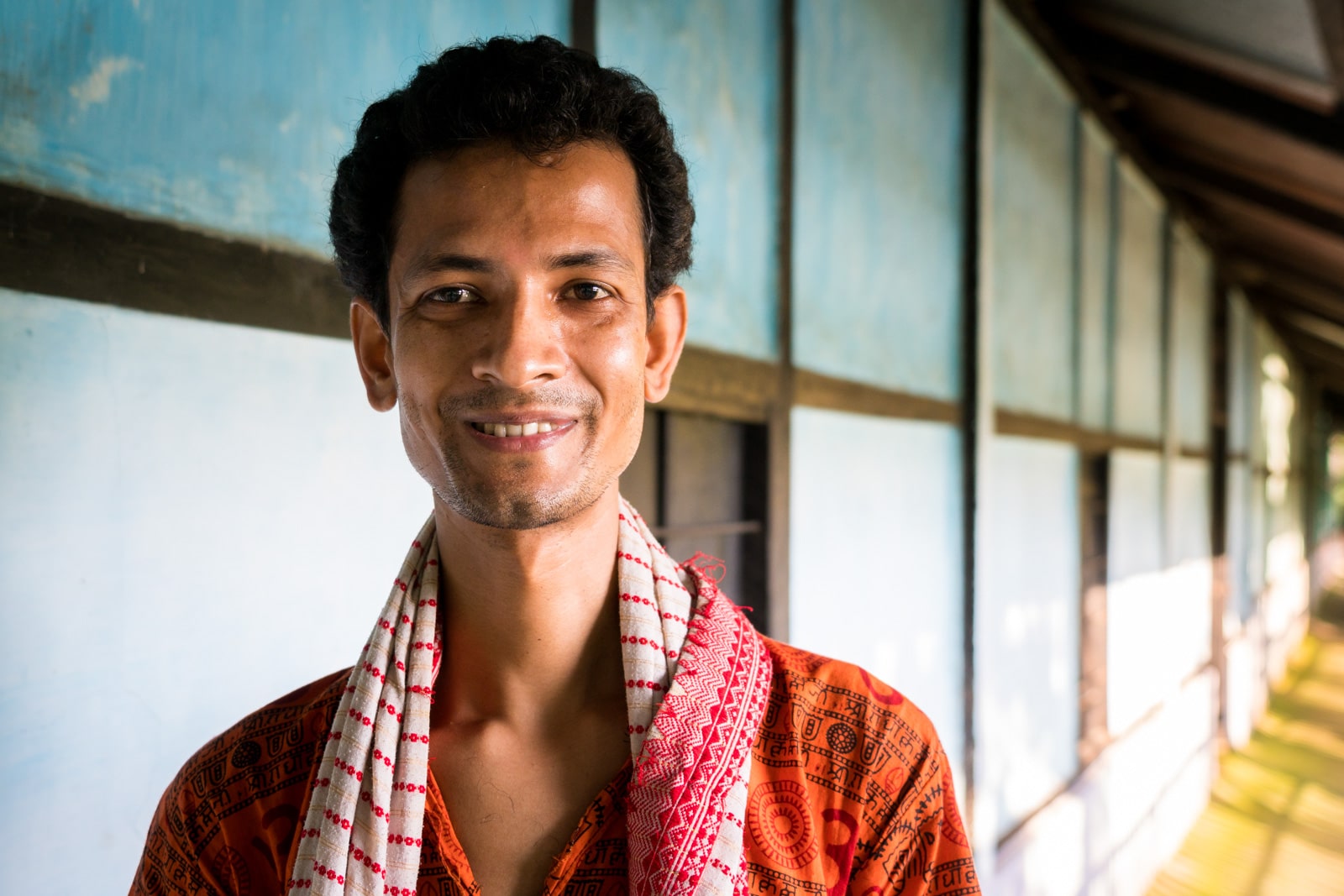 Why you need to visit Northeast India - Monk at a satra on Majuli island, Assam - Lost With Purpose travel blog