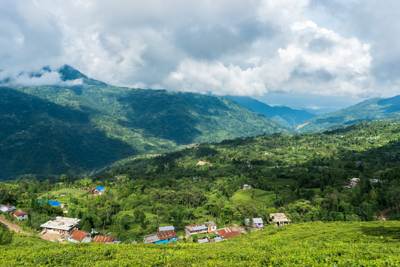 What it's like to travel in Nepal during monsoon - Epic views of mountains on the bus ride from Ilam to Kathmandu - Lost With Purpose travel blog