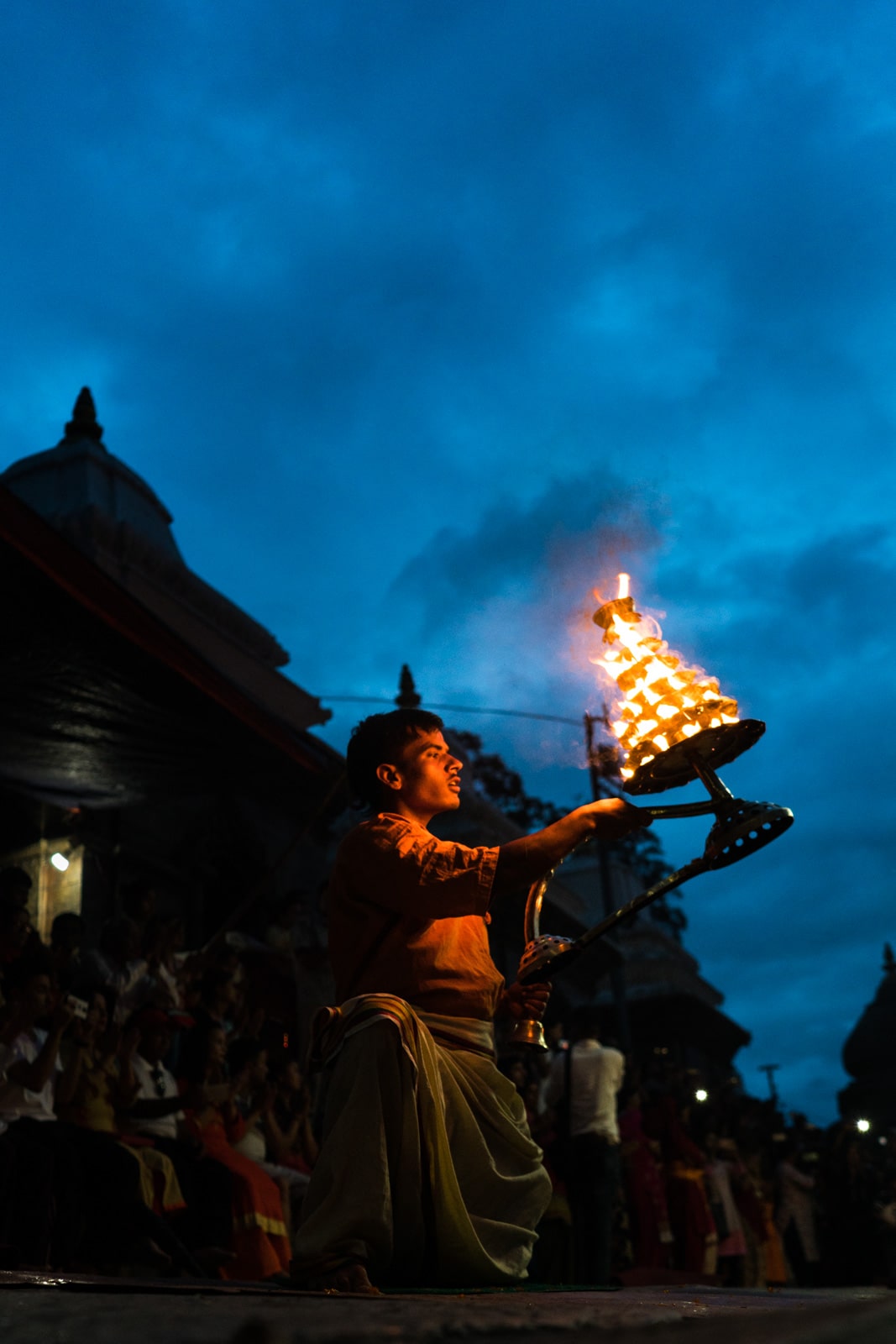 Coolest things to see in Kathmandu, Nepal during monsoon - Bagmati Aarti at Pashupatinath temple - Lost With Purpose travel blog