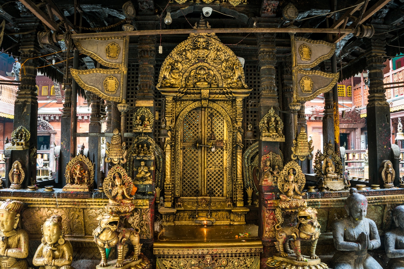 Traveling in Nepal during monsoon - Golden Temple in Patan - Lost With Purpose travel blog