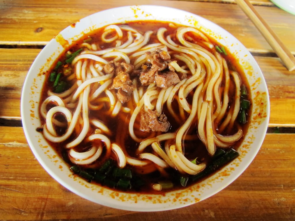 A bowl of Tibetan noodles - Top 5 must-eat delicacies in Lhasa, Tibet