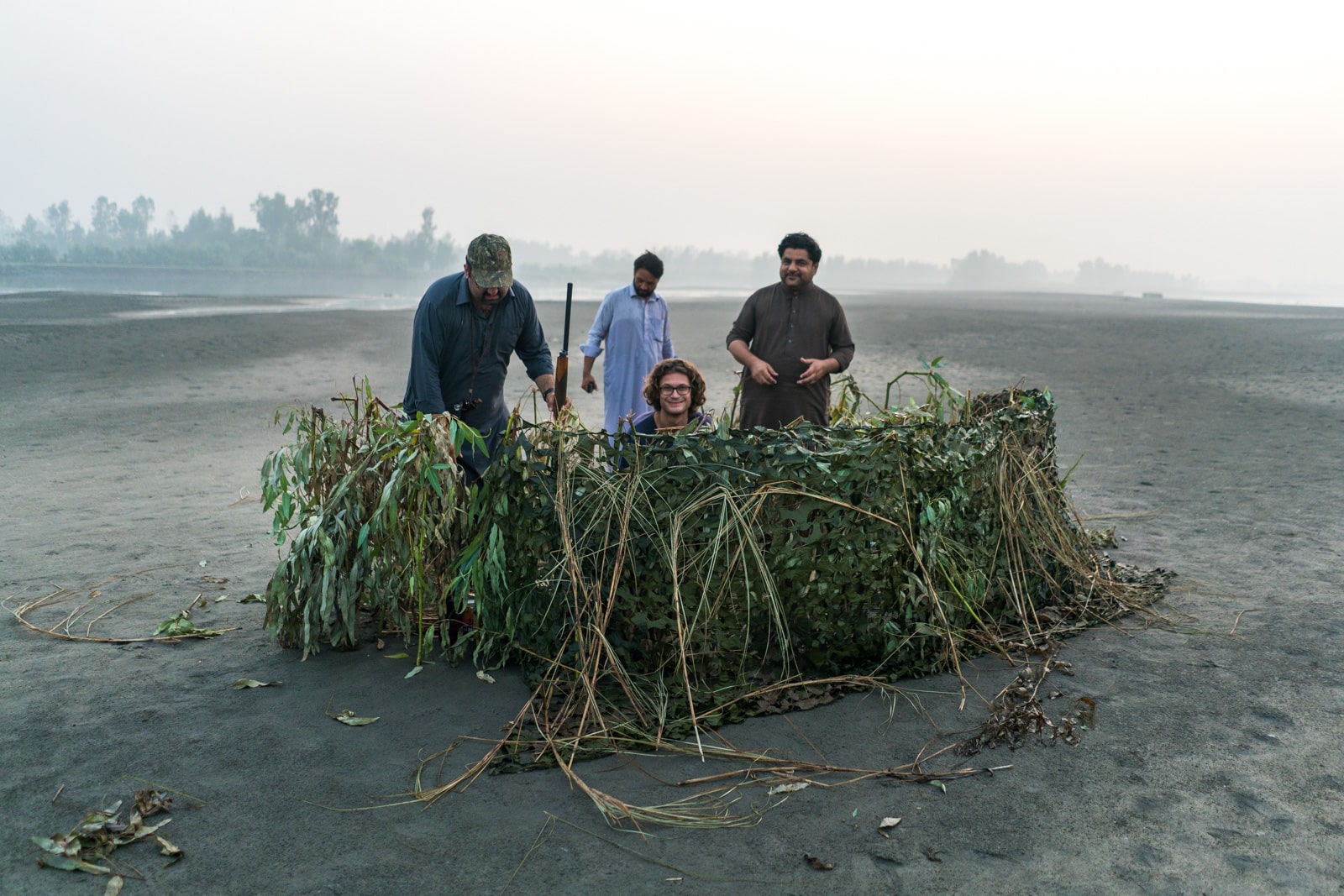 Who are the Pashtuns of Peshwar, Pakistan - Sitting in the duck hunting hide - Lost With Purpose travel blog