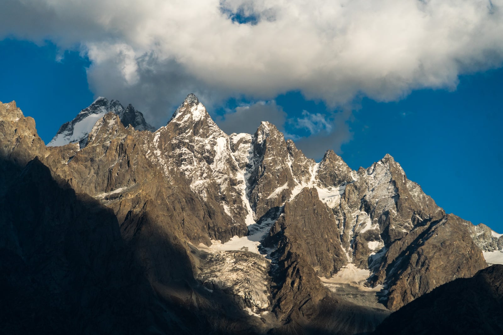 Trekking in Kalam, Swat Valley, Pakistan - Snowy Hindu Kush mountains from Kalam - Lost With Purpose travel blog
