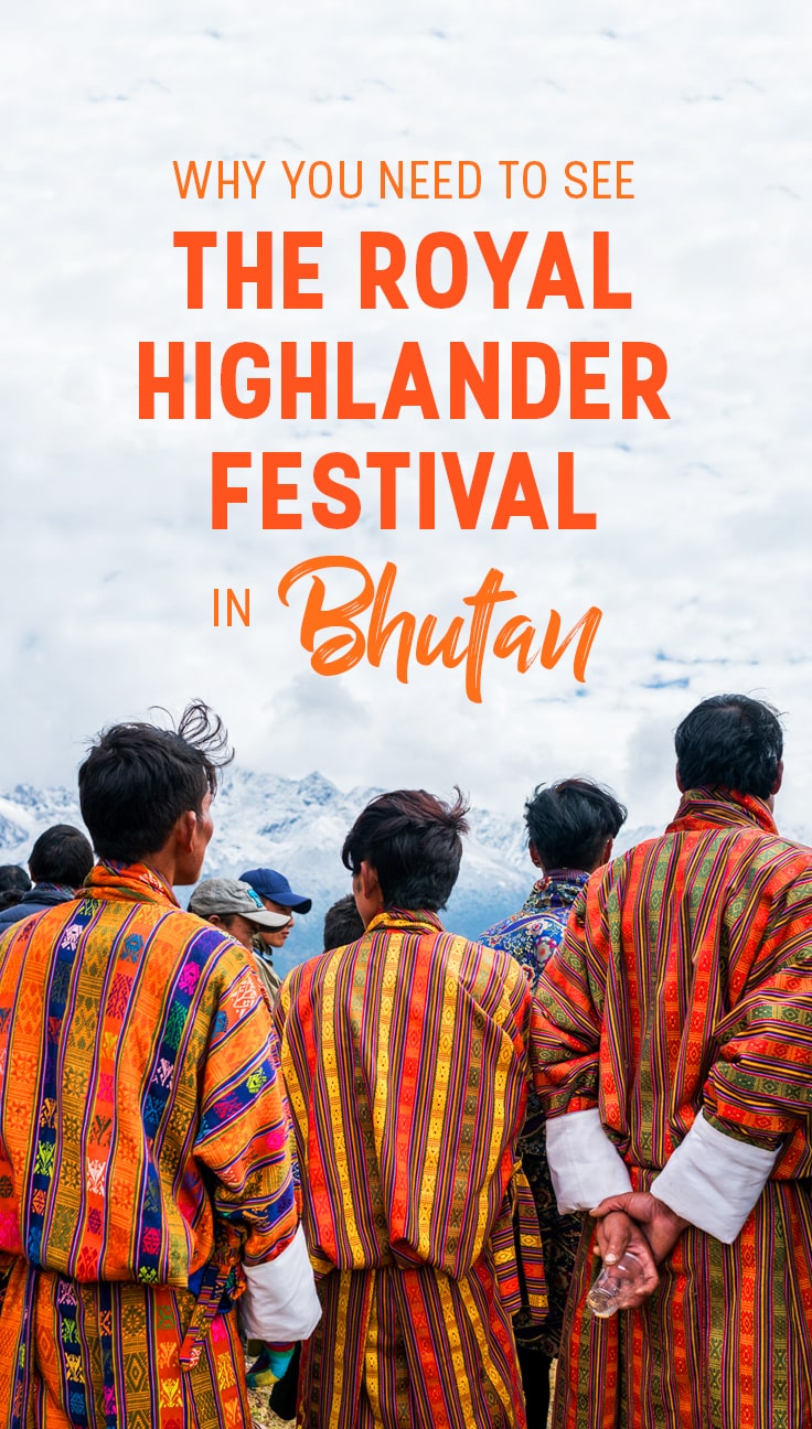 The annual Royal Highlander Festival in Bhutan is an epic celebration of highlander nomadic culture in Bhutan. From decorated yaks to Himalayan views to local sports, if you’re looking for an exciting and off- the-beaten-track festival in Bhutan, this is the perfect place to start! Click through for photos from the 2017 Royal Highlander festival, and tips and travel advice for getting to future Royal Highlander Festivals.