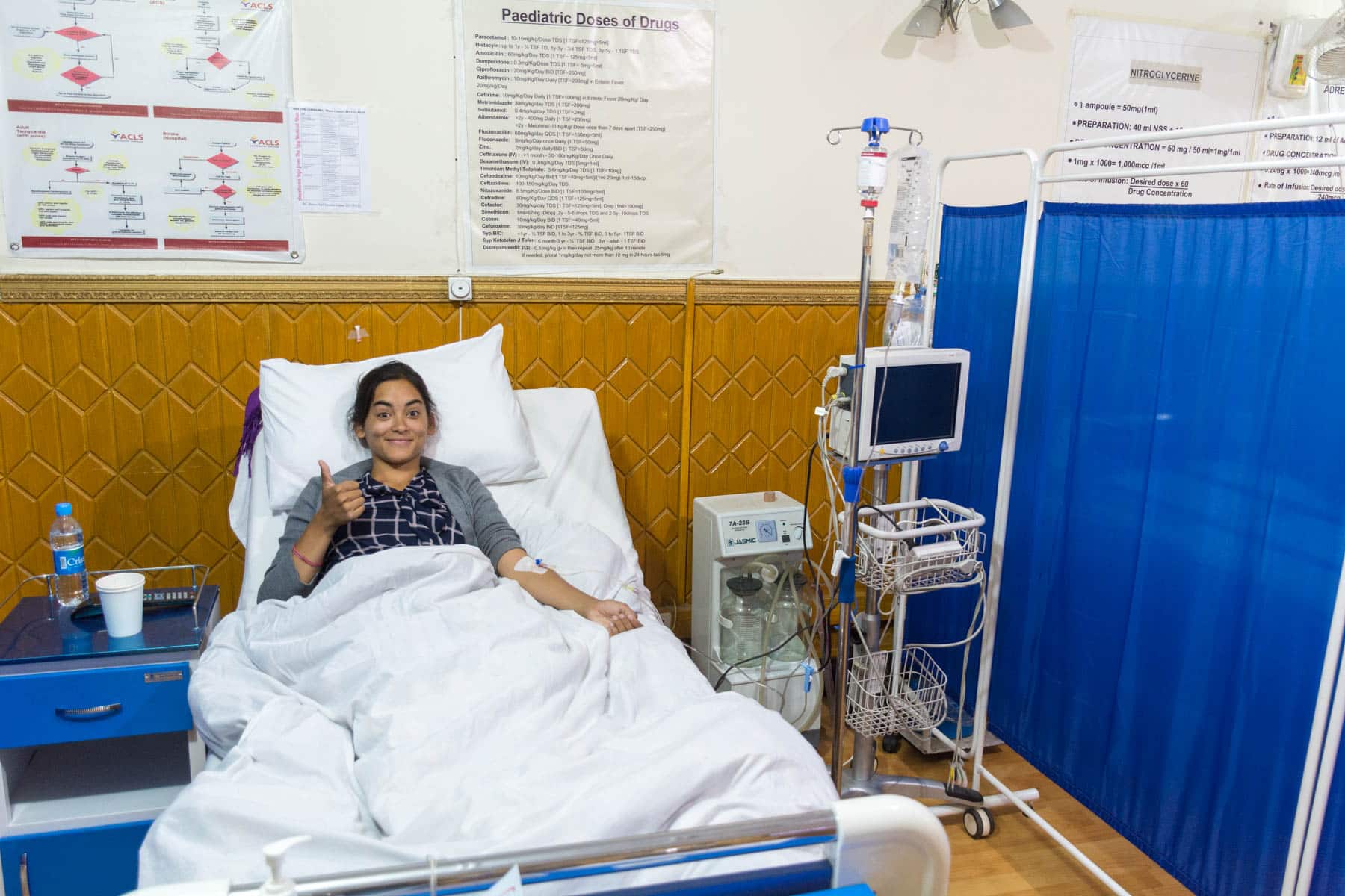 Why you need to buy travel insurance - in a clinic in Afghanistan - Lost With Purpose travel blog
