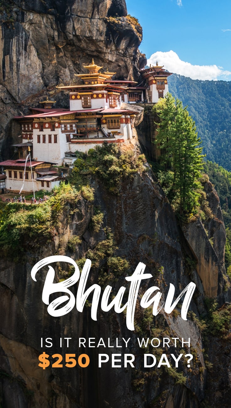 Considering travel to Bhutan, but unsure about whether or not you’re okay with paying $200 to $250 per day? I spent 3 weeks in Bhutan, and was very critical about the value of what Bhutan has to offer. Click through to find out my opinion on whether or not Bhutan is worth the money.