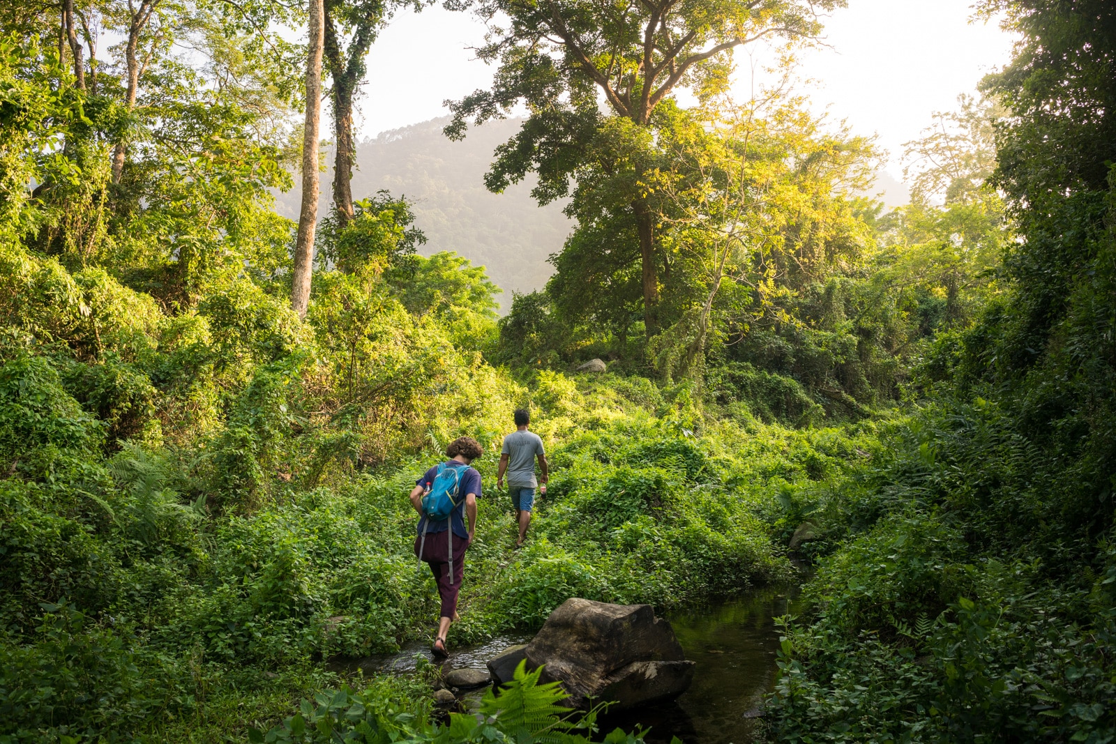 Off the beaten track Bhutan - Walking from the river in Birtii, Zhemgang district - Lost With Purpose travel blog