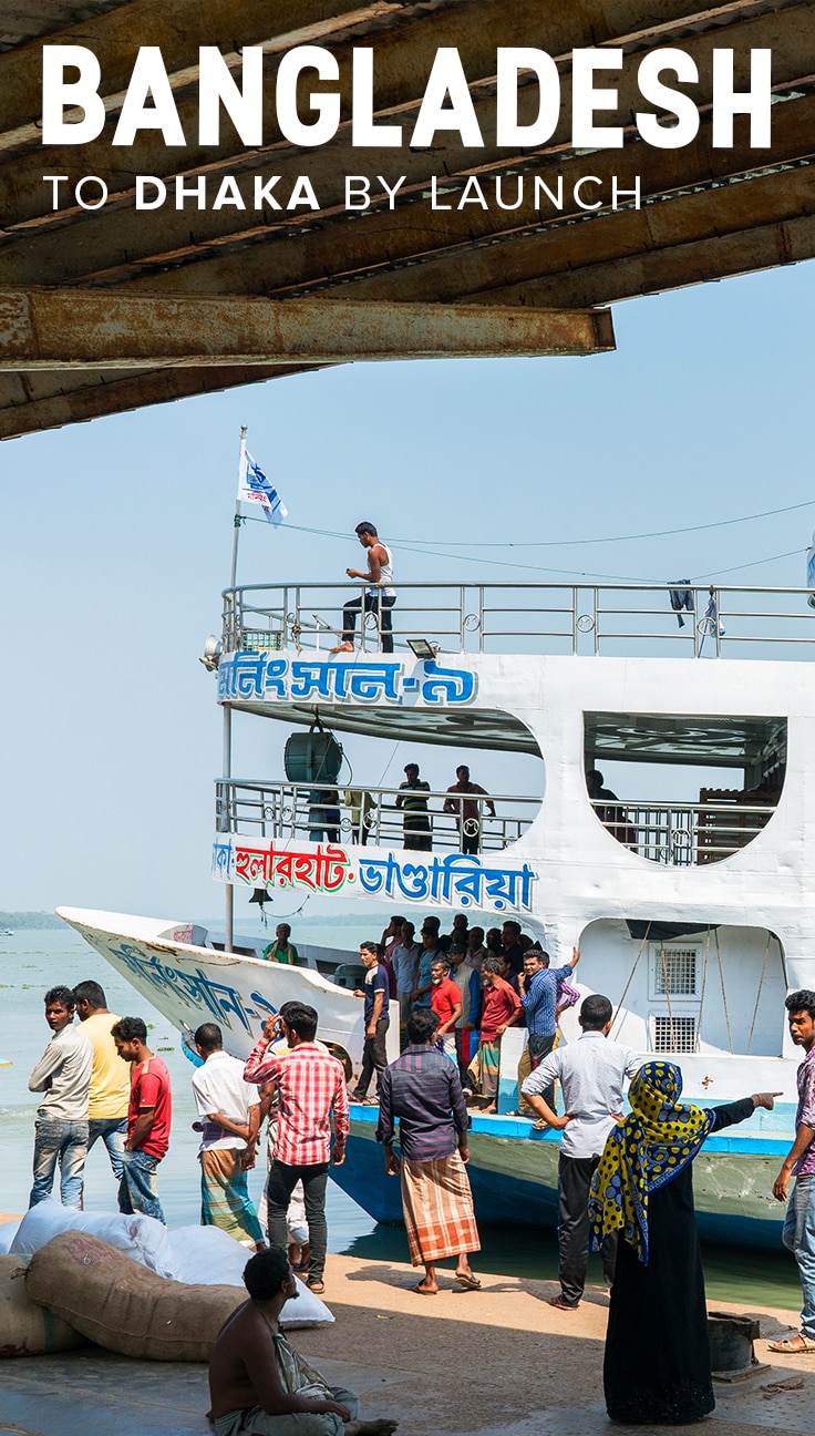 Traveling to Bangladesh? Boats are the best—and most beautiful—way to get around the country. Taking a boat from Khulna to Dhaka can be the highlight of any trip to Bangladesh... but it can also go wrong if planned poorly (like I did). Click through for my tale of failed boat adventures, plus a guide on how to get a Rocket Steamer or launch boat to Dhaka from the Khulna area.