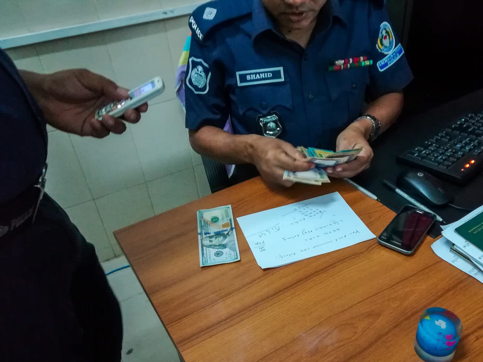 Overstaying a Bangladesh visa - Paying fine at Dhaka Cantonment railway station - Lost With Purpose travel blog