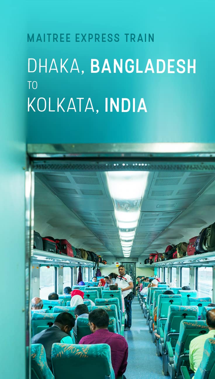 Want to travel by train from Bangladesh to India? This post has everything you need to take the train from Dhaka, Bangladesh's capital, to Kolkata, India. Includes schedules, fares, travel times, and tips on what to do and how much to pay if you overstay your Bangladesh visa. Read on for more!