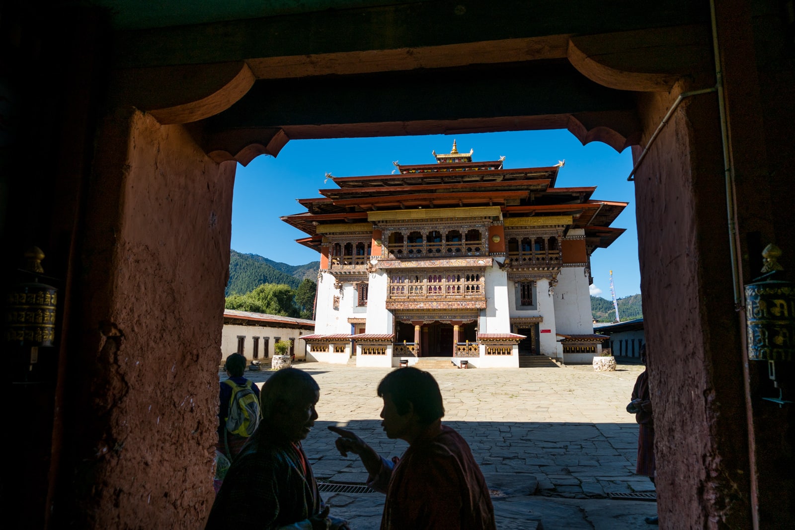 Stunning photos of Bhutan - Gangtey Monastery in Phobjikha Valley - Lost With Purpose travel blog