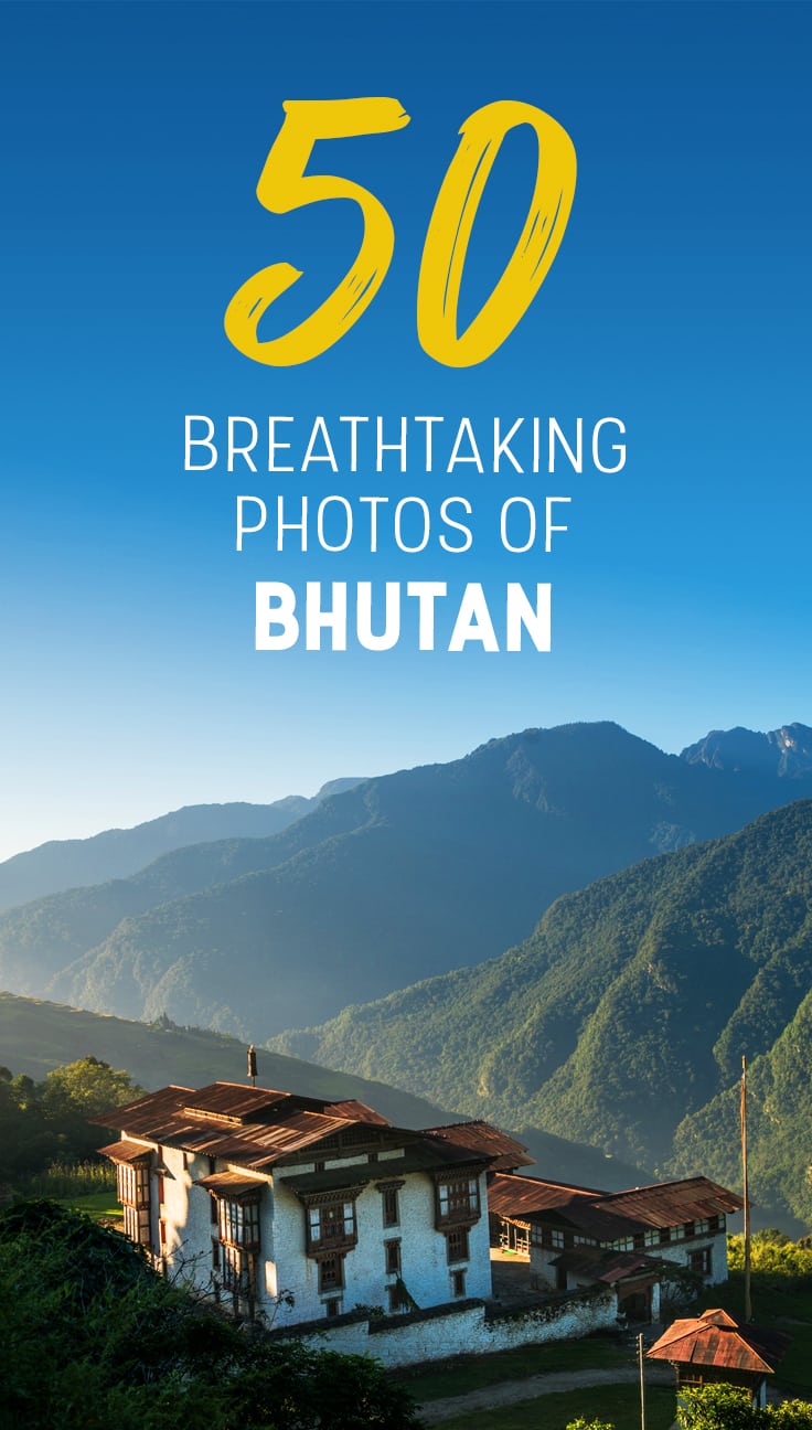 Thinking about a trip to Bhutan? Let these 50 photos of Bhutan serve as inspiration for your travels! These are 50 of my favorite photos from more than 3 weeks in Bhutan, both on and off the beaten track. Click through for more stunning photos of Bhutan.