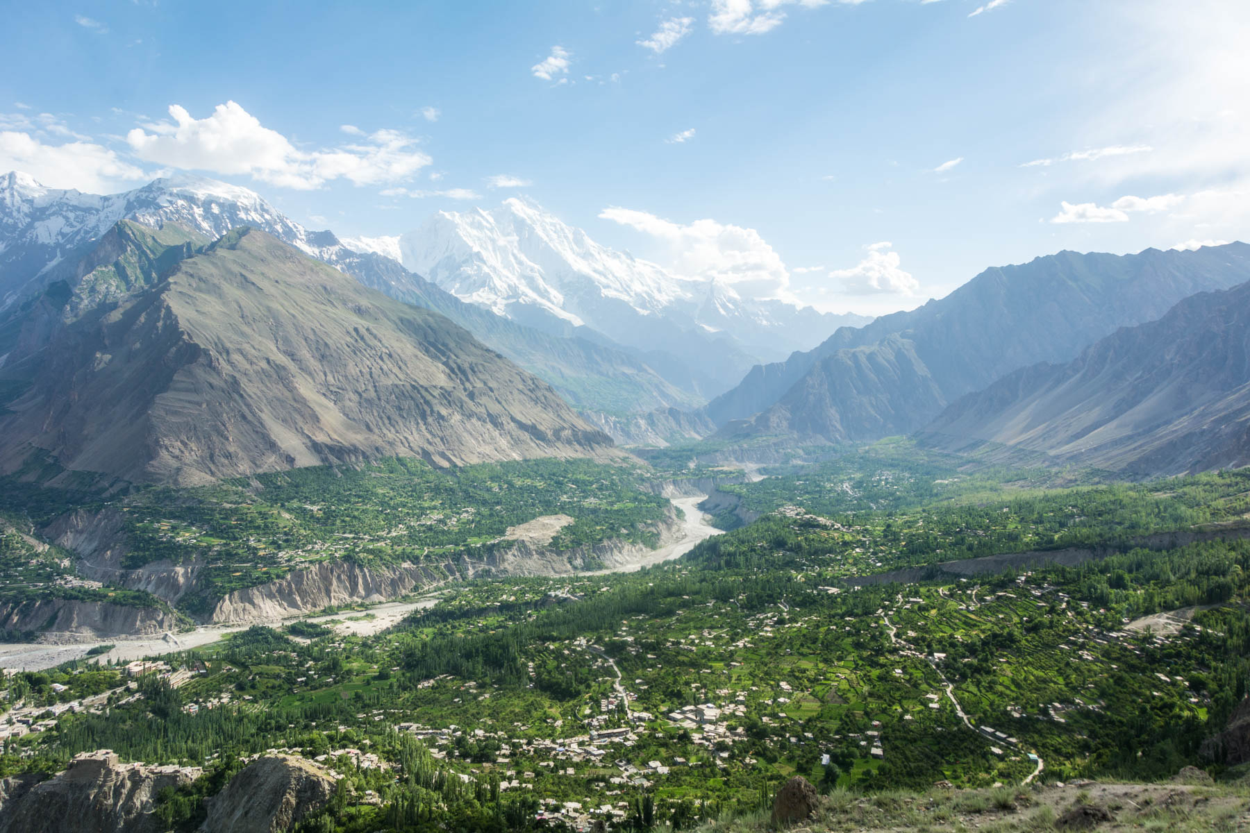 Pakistan bucket list - Hunza Valley from Karimabad - Lost With Purpose travel blog
