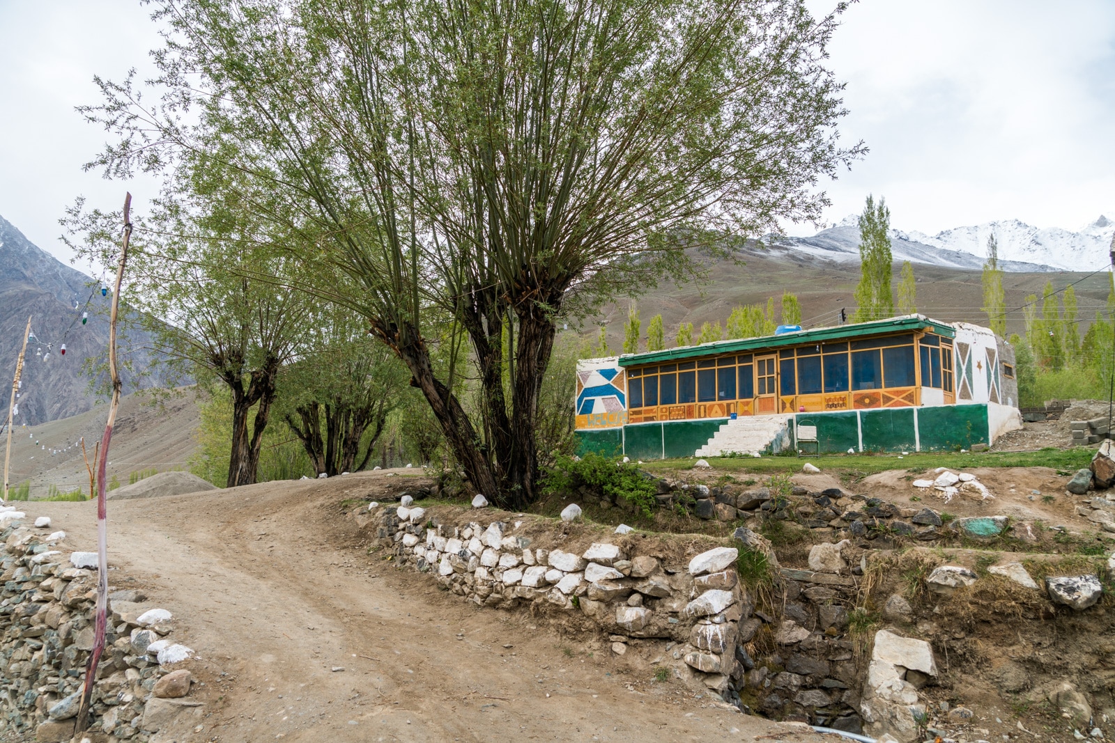 Phander Valley travel guide - Lake View Hotel Phander - Lost With Purpose travel blog