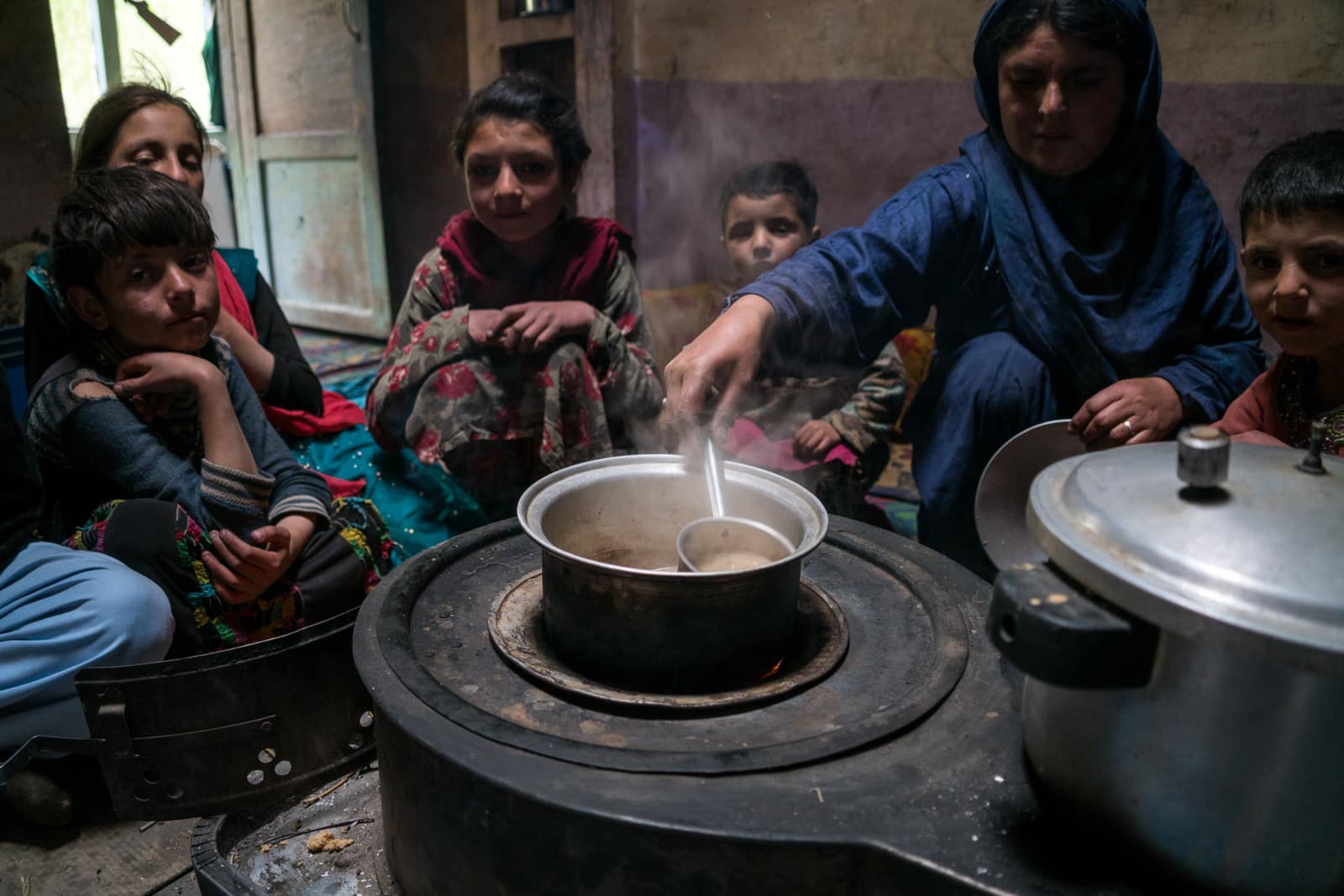 Phander Valley travel guide - Making tea in someone's home - Lost With Purpose travel blog