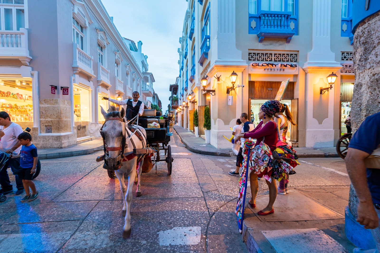 Reverse culture shock from long-term travel - Streets of Cartagena, Colombia - Lost With Purpose travel blog