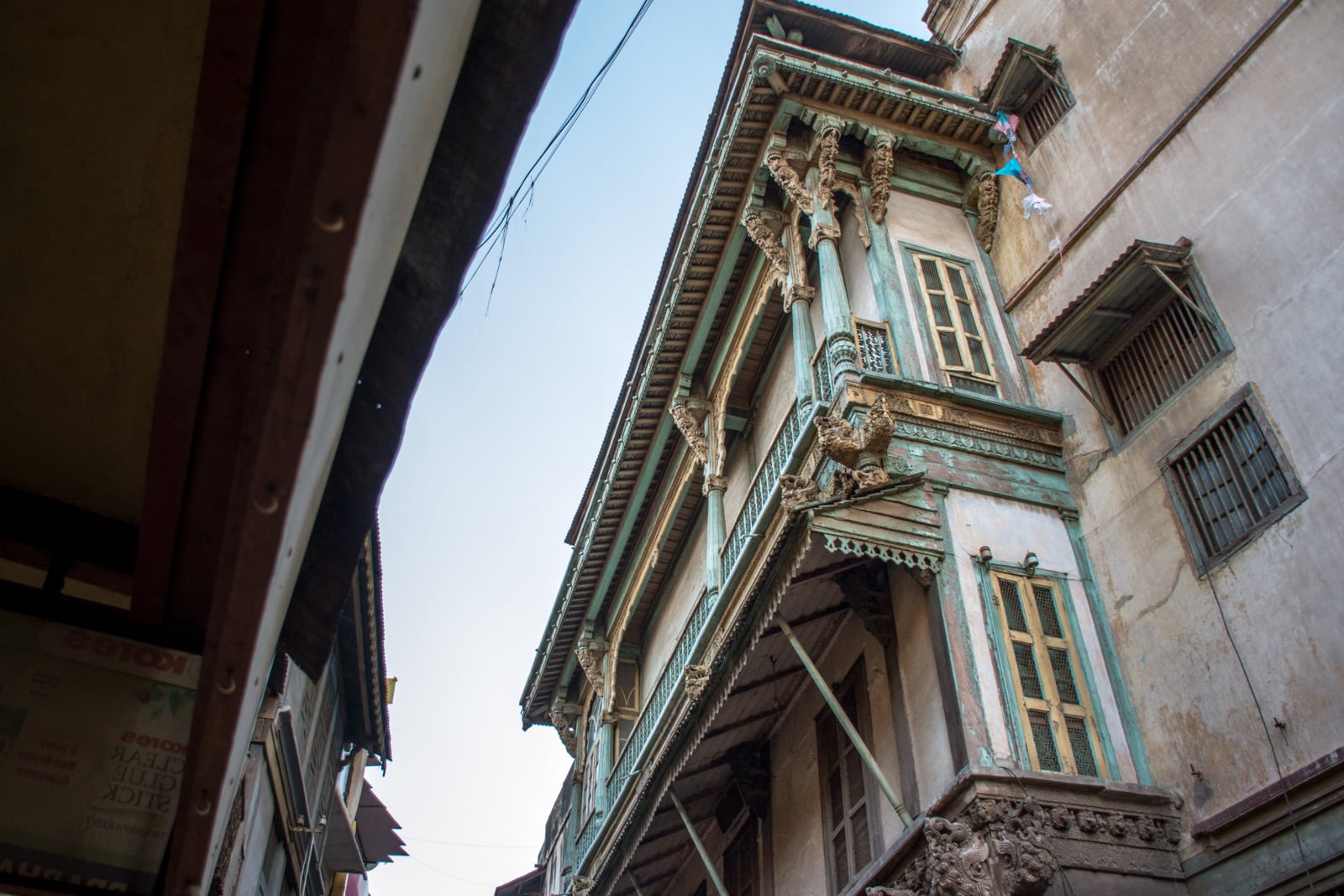 A traditional wooden house in the UNESCO old city