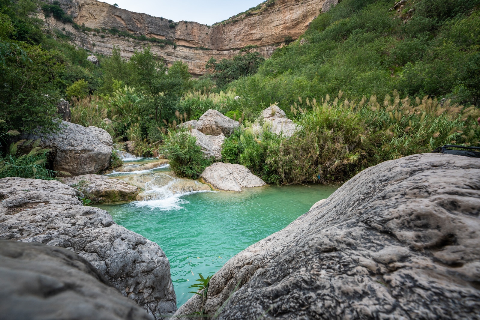 Motorbiking as a woman in Pakistan - Waterfalls at Neela Wahn, Punjab - Lost With Purpose travel blog