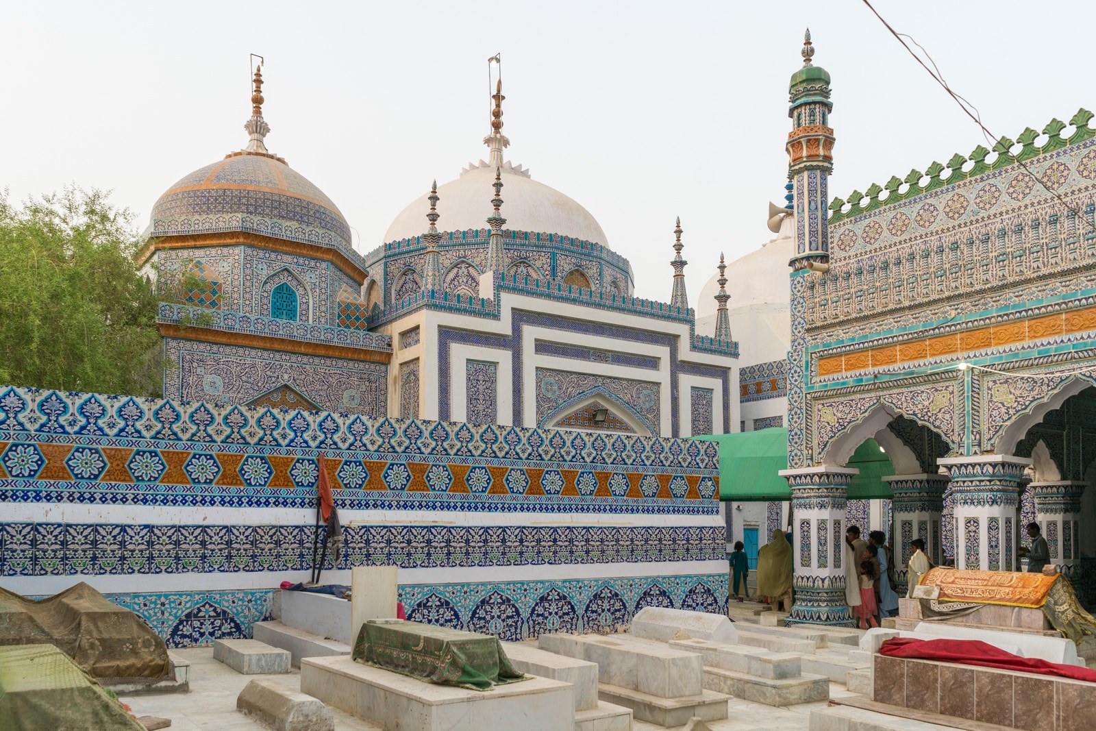 Sindh travel guide - Shrine of Shah Abdul Latif Bhitai in Bhit Shah, Pakistan - Lost With Purpose travel blog