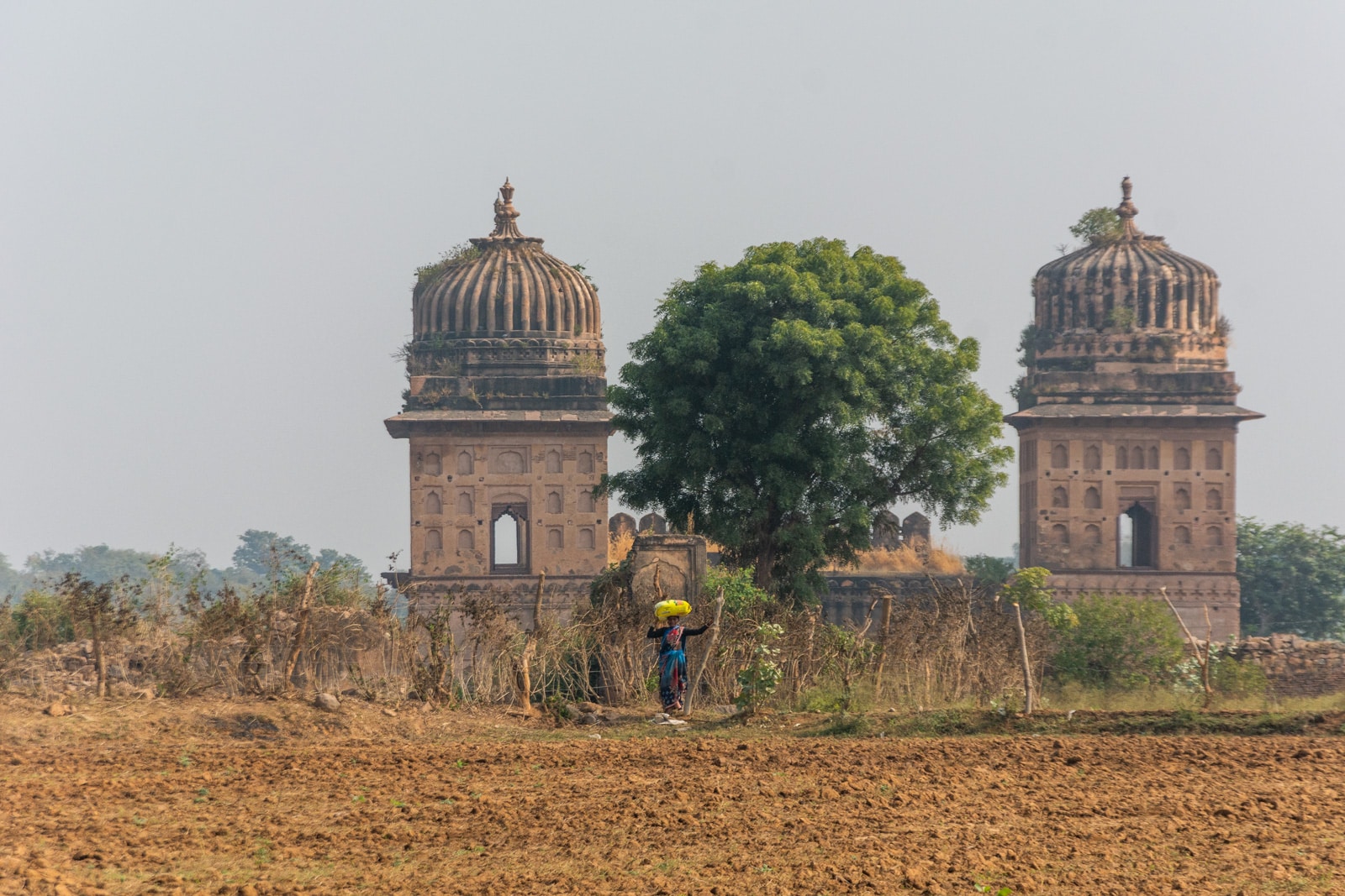 Countryside temple in Orchha - A quick guide to travel in Orchha - Lost with Purpose travel blog