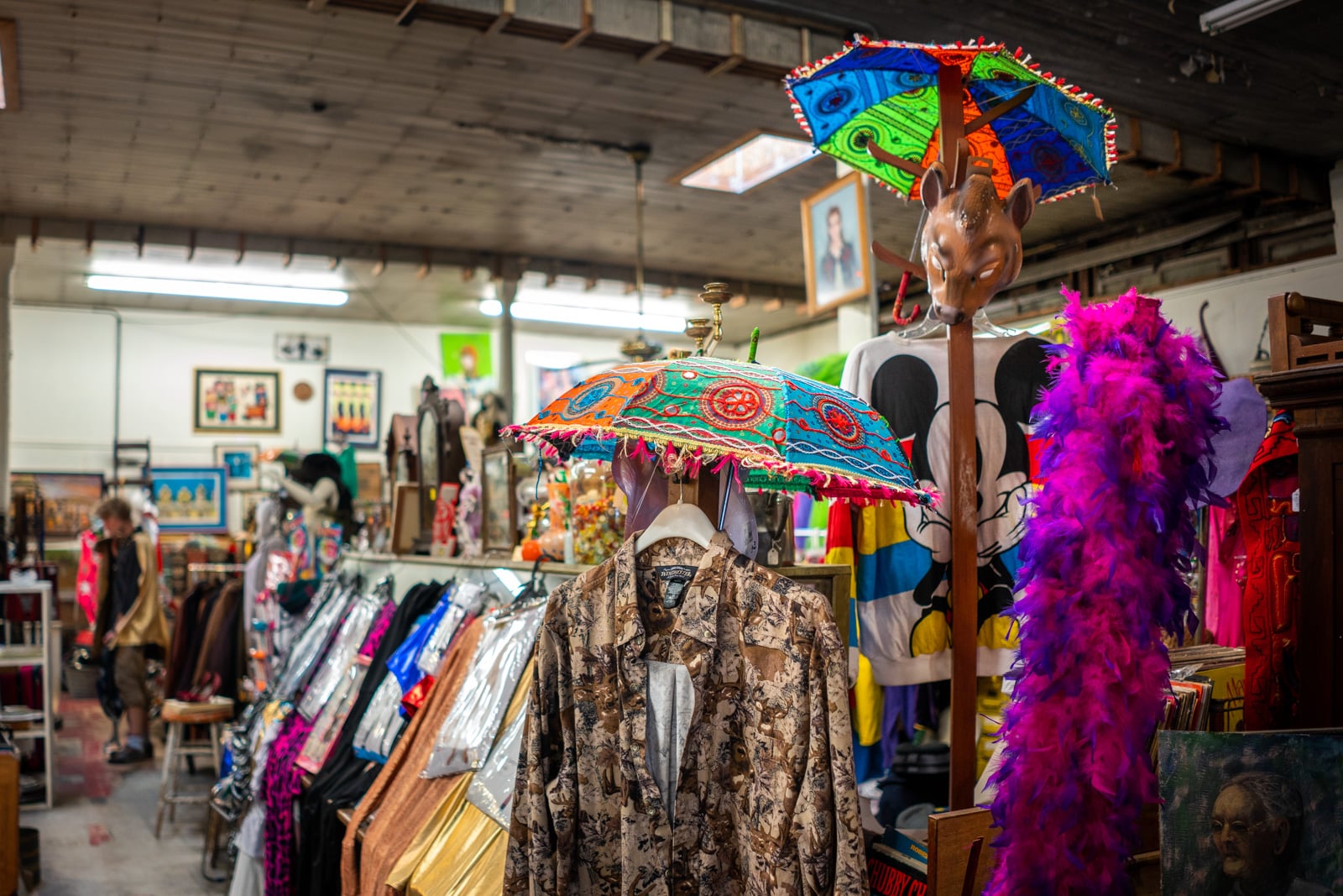 Second-hand shop in the Marigny neighborhood of New Orleans, Louisiana