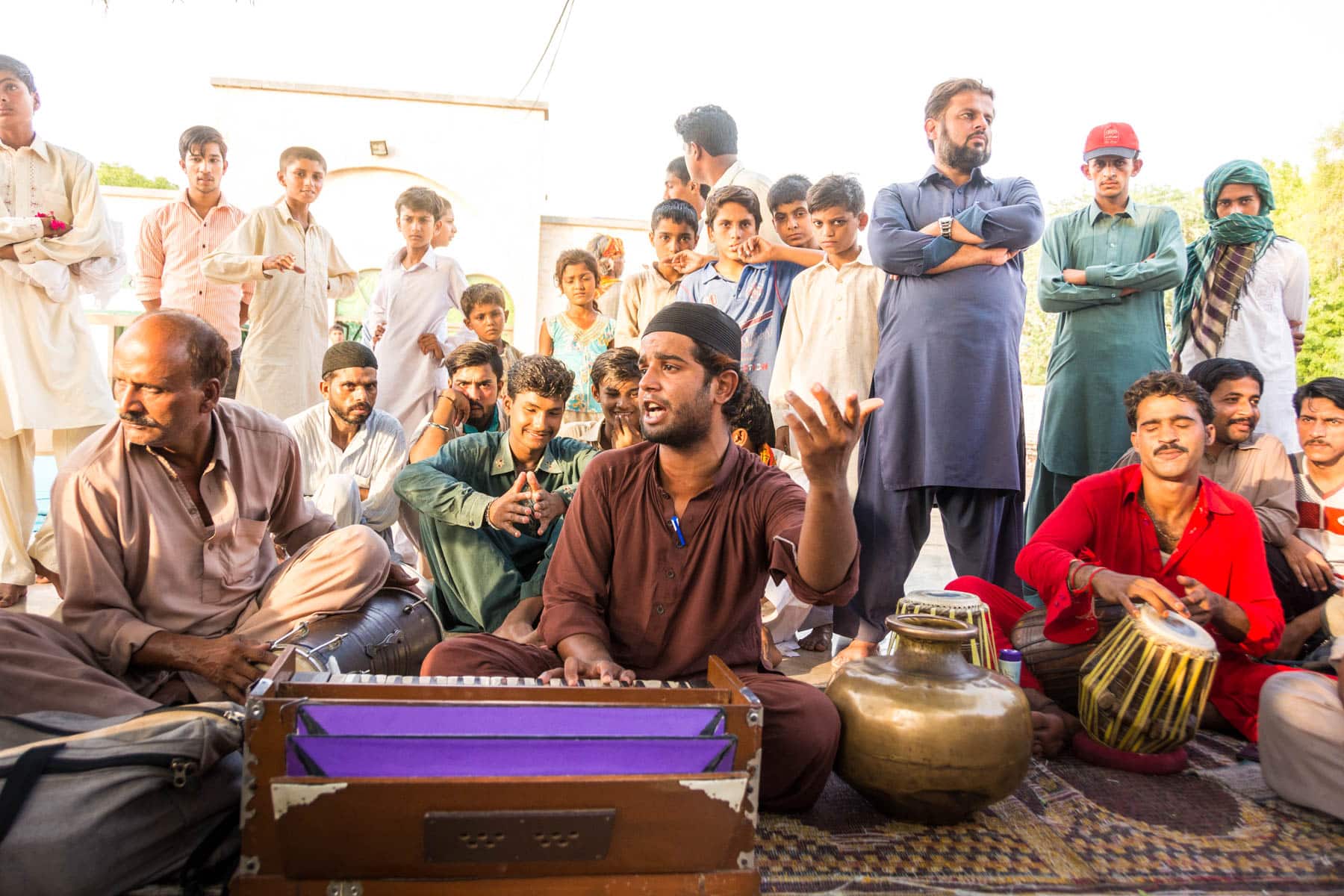 Day trips from Lahore, Pakistan - Sufi qawwali music at the shrine of Baba Bulleh Shah in Kasur, Pakistan