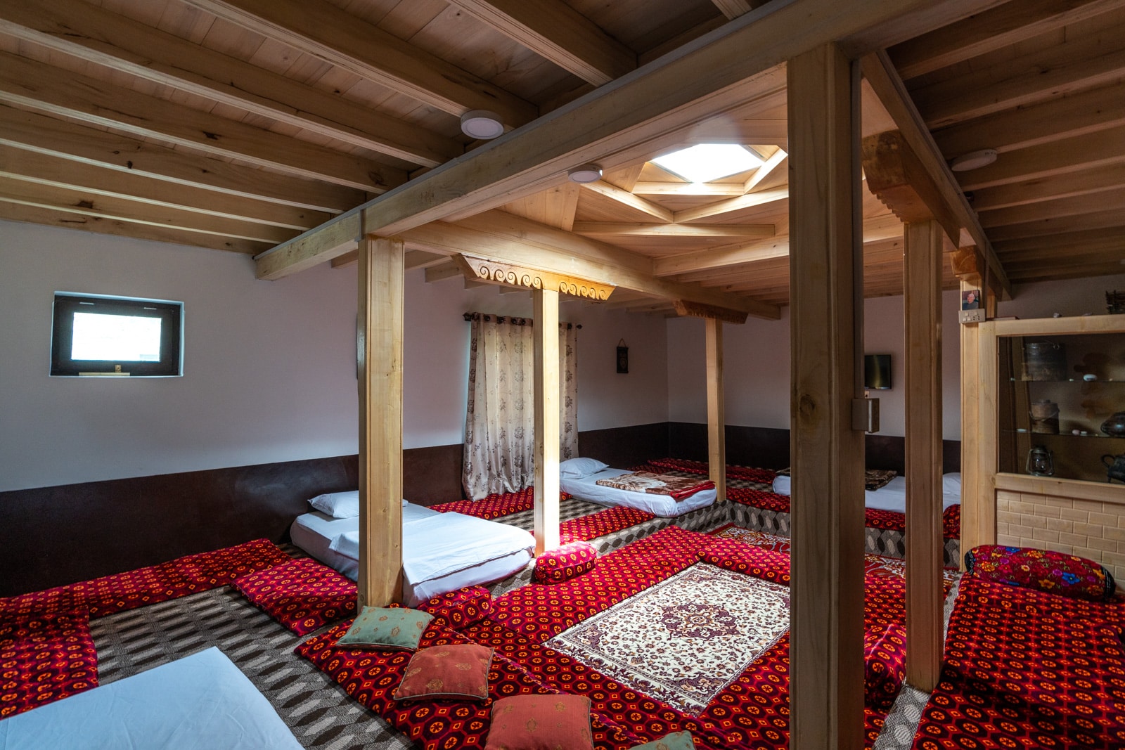 Traditional home sleeping space