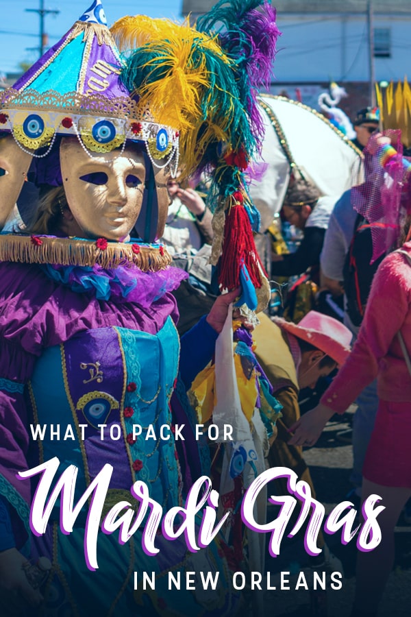 Heading to New Orleans for Mardi Gras? Don't get caught unprepared! Mardi Gras in New Orleans is like no other event, and this list has everything you need to survive the holiday... and do so in style. Click through to check out the ultimate Mardi Gras packing list!