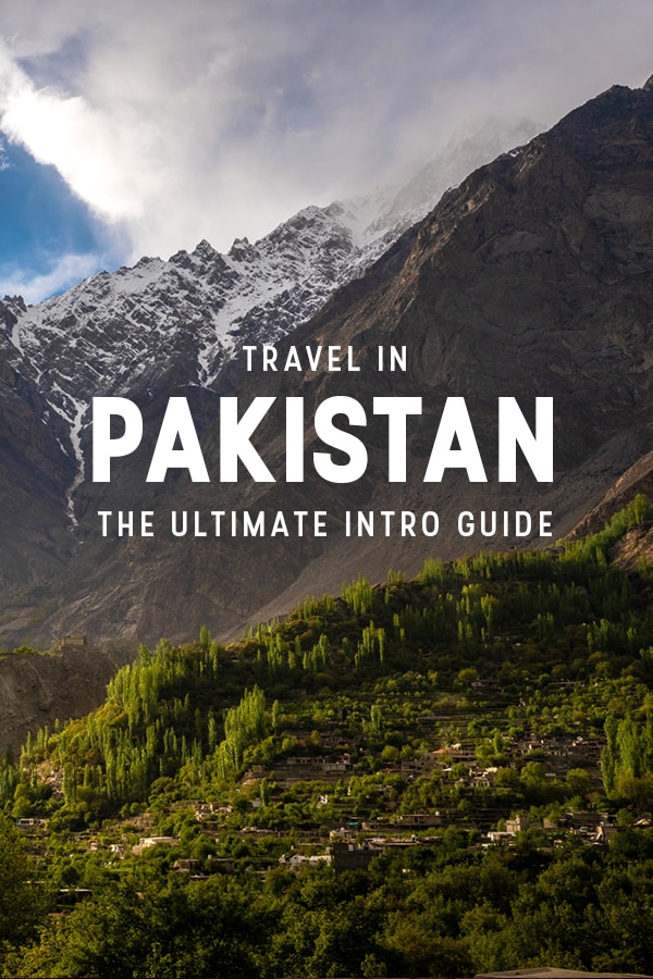 pakistan travel itinerary